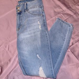 Blue spice size 5 ankle/high rise jeans